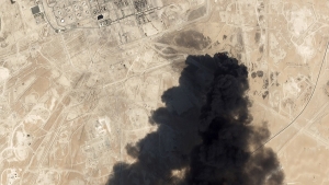 Útoky dronů na ropná zařízení v Saudské Arábii