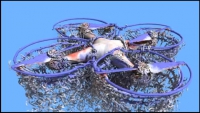 DJI Phantom 3 s osmi vrtulemi: superpočítač NASA odhaluje rezervy konstrukce dronů